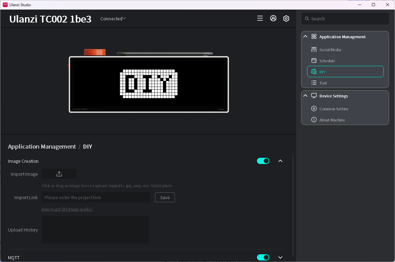 Image Creation controls