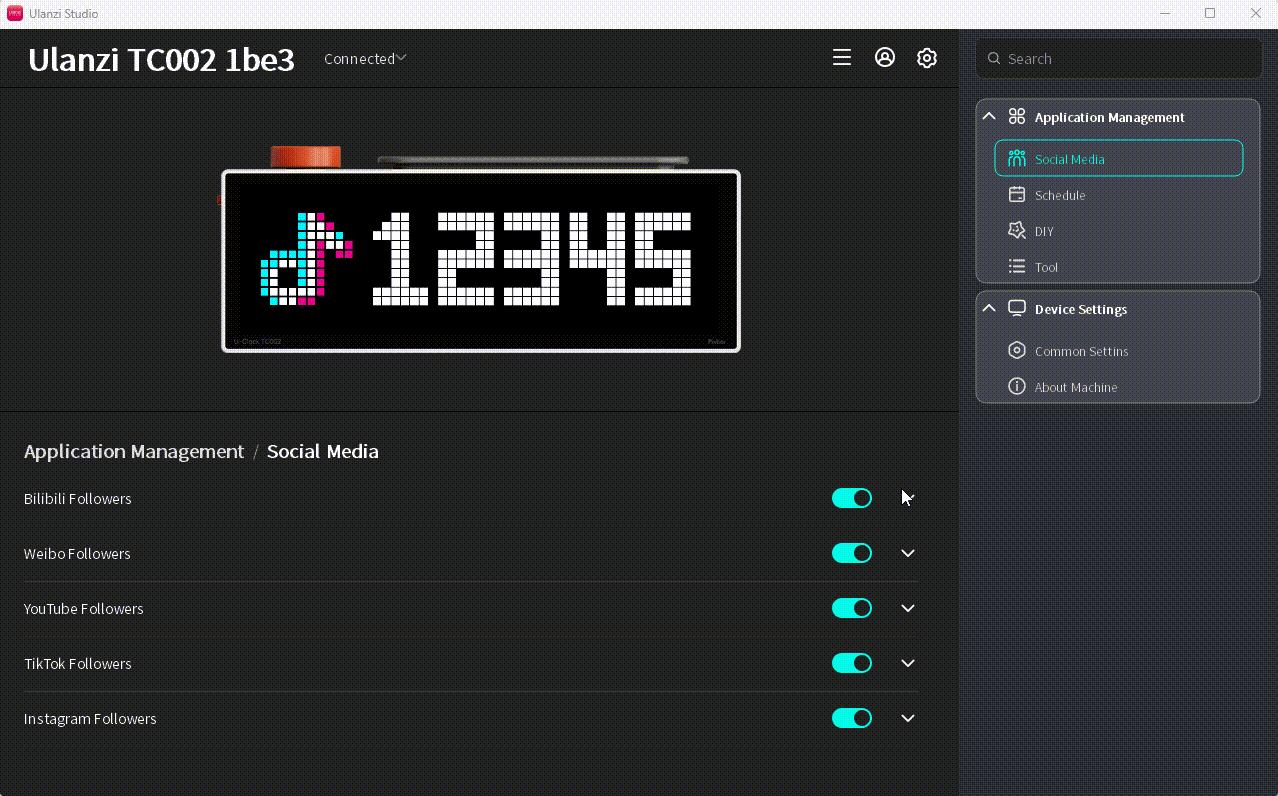 Expand Bilibili settings