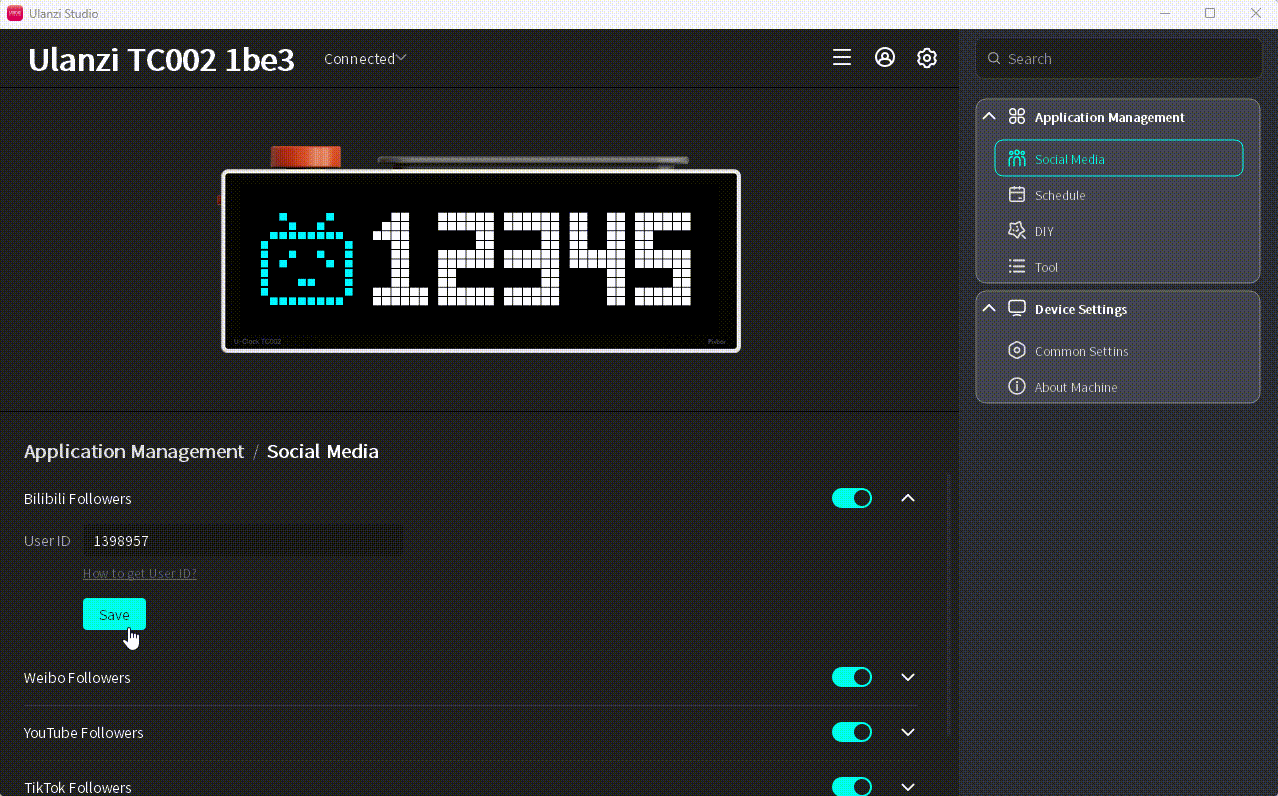 Validate the Bilibili ID