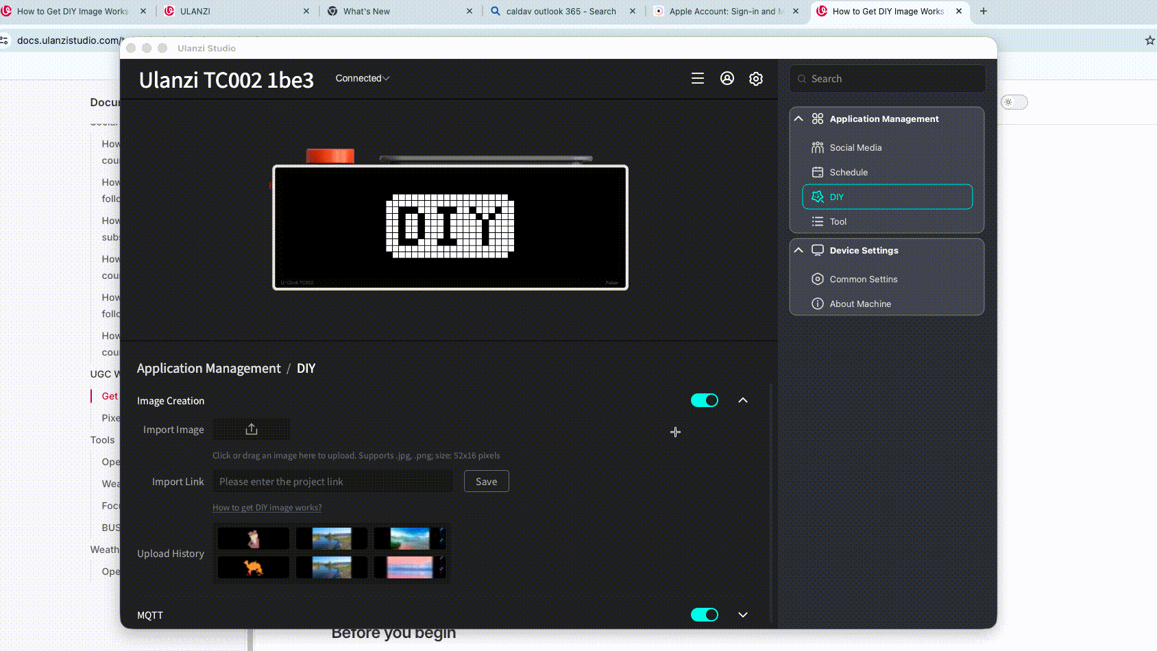 Open the DIY artwork guide